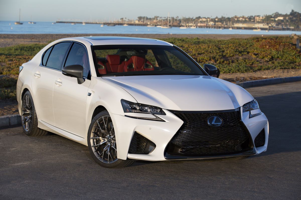 This Lexus performance car is the GS F