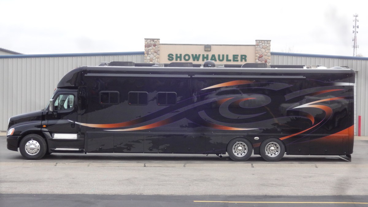 ShowHauler specializes in melding semi tractor trailer strength with high dollar RV resplendency | ShowHauler