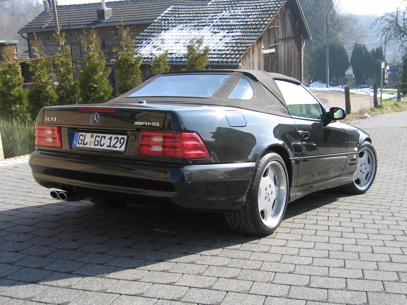 A 1999 Mercedes-Benz SL 73 AMG in Germany