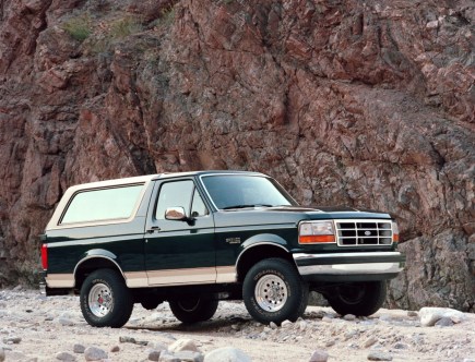 Five Things That Make the 1996 Ford Bronco a True Old-School SUV