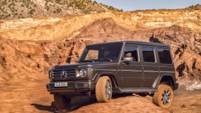 an overland build all starts with a G-wagon like this one proving its off-road prowess in the sand