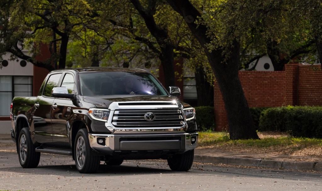 2019 Toyota Tundra parked near the woods 