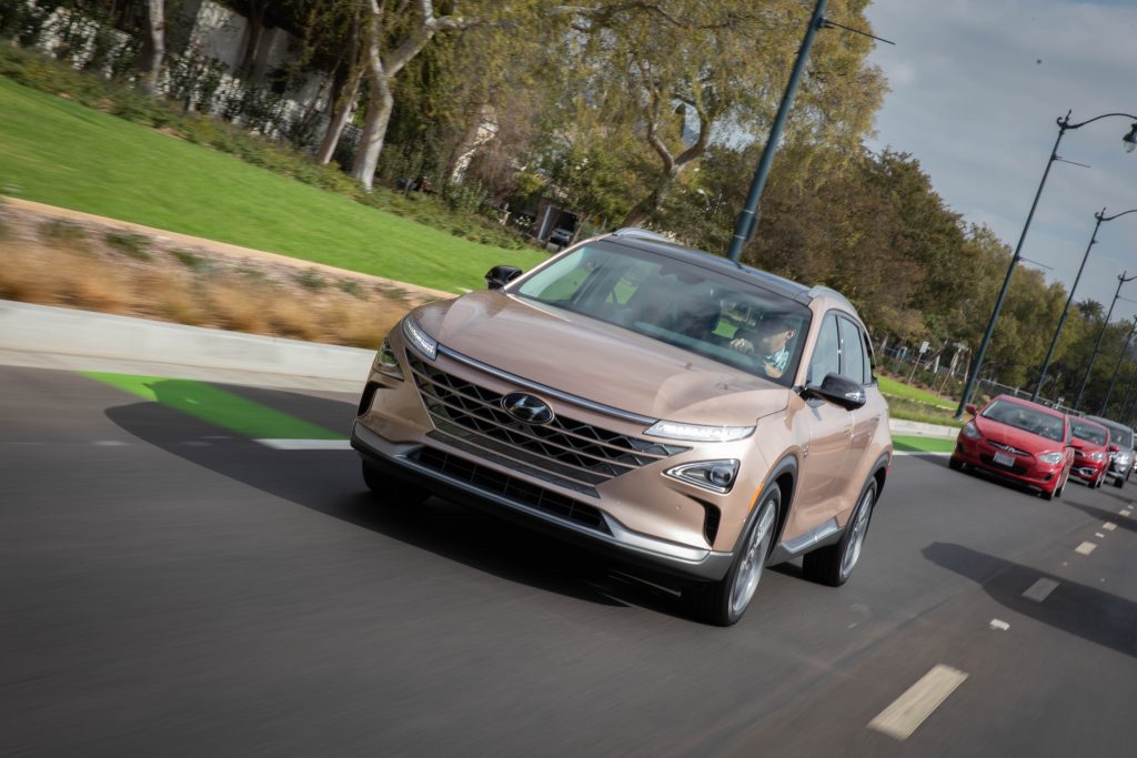 Hyundai Nexo Driving