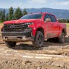 2019 Chevrolet Silverado LT Trail Boss parked in mud