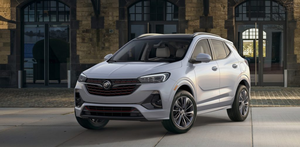A photo of the Buick Encore GX outdoors.