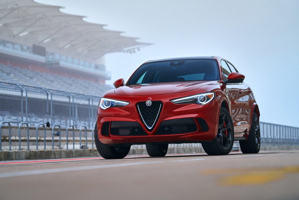 2018 Alfa Romeo Stelvio Quadrifoglio in Rosso Competizione