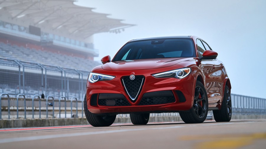 2018 Alfa Romeo Stelvio Quadrifoglio in Rosso Competizione