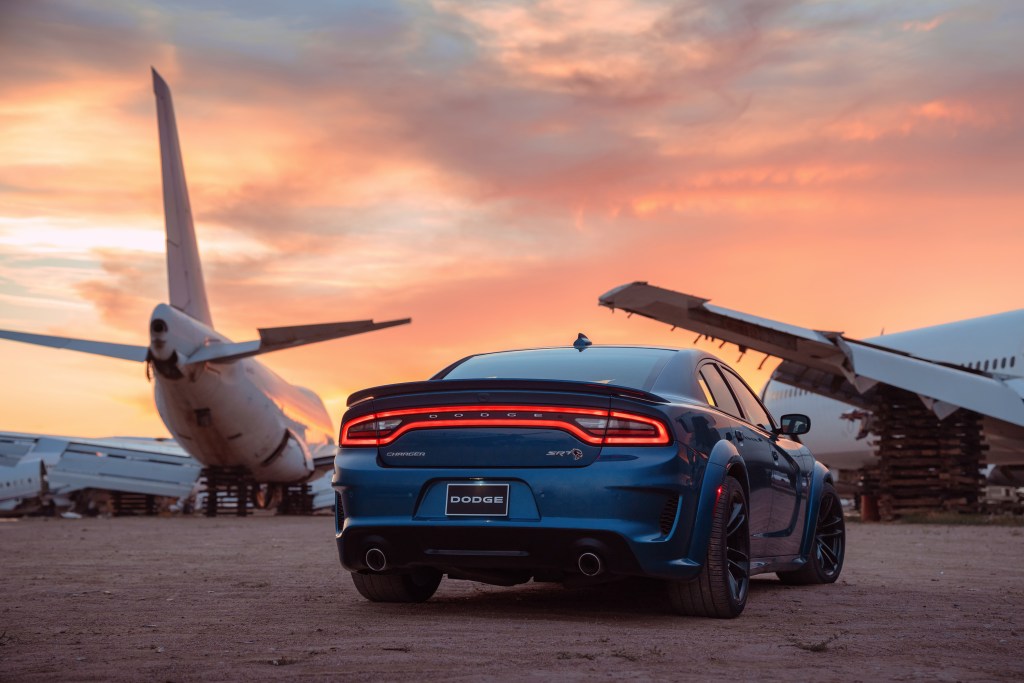 rear view of the 2020 Dodge Charger