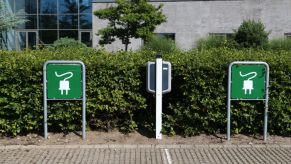 Daily Life In Denmark - Electric vehicles charging point