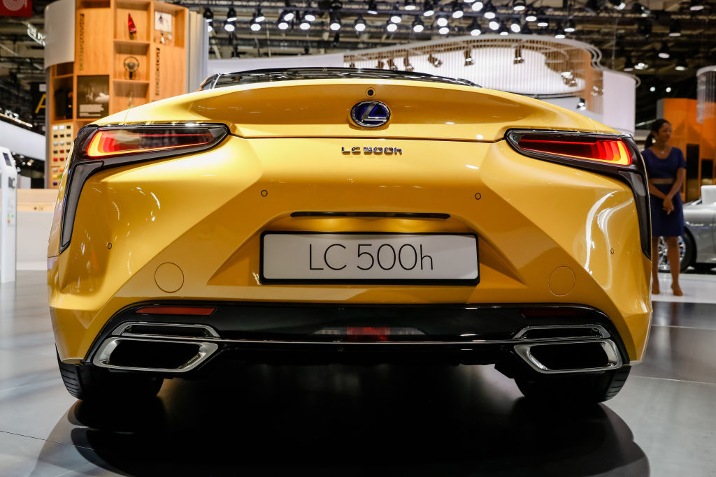 The 2018 Paris Motor Show - Lexus LC 500h hybrid