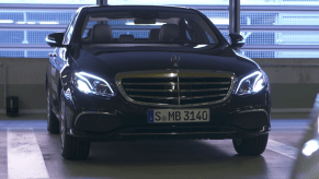 Mercedes-Benz driverless technology at Museum in Stuttgart