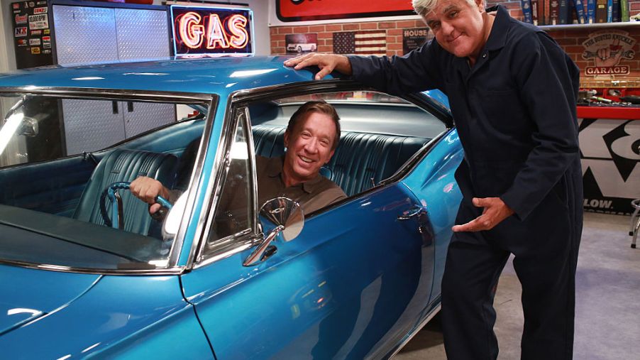 Tim Allen and Jay Leno