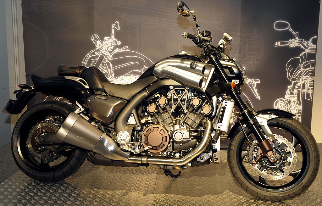 Yamaha unveils its VMAX motorcycle