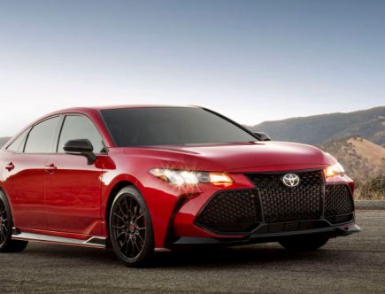 Why Buy a Nissan Maxima SR When You Can Buy a Toyota Avalon TRD?