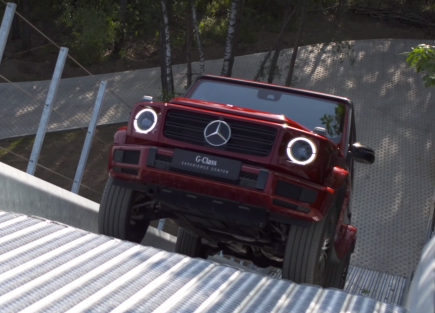 Here’s Why the Mercedes-Benz G-Wagen Can Climb a 100% Grade