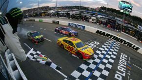 NASCAR starting line