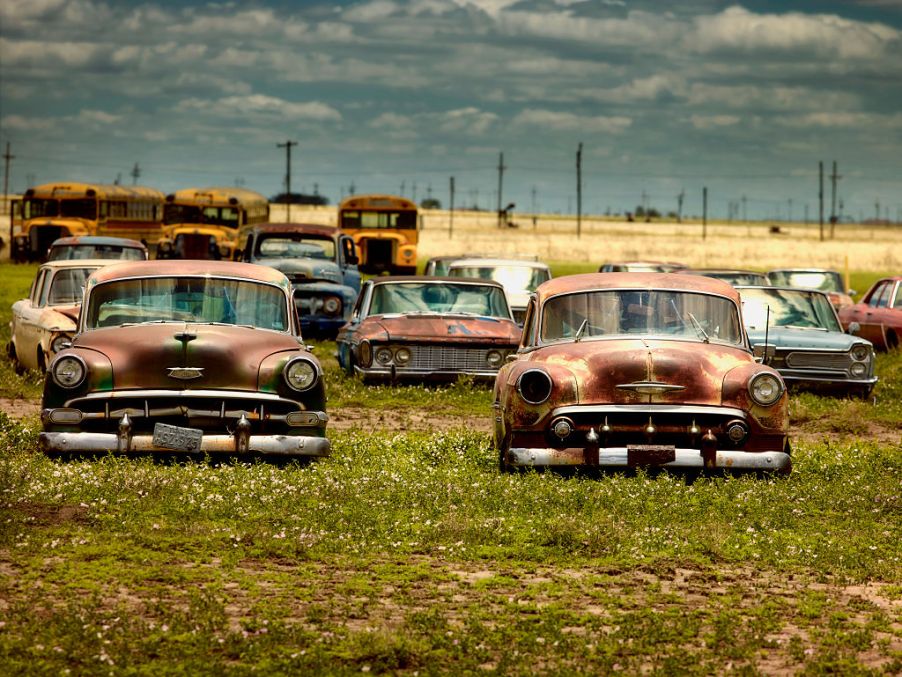 Rusty car