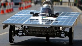 Solar Panels on a Car