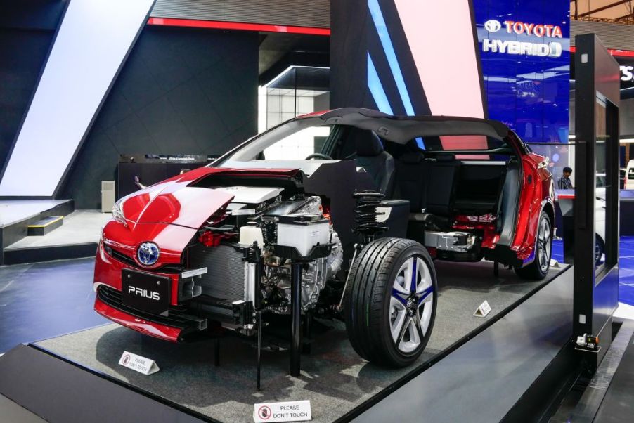 Indonesia International Auto Show 2019 - Toyota Prius car