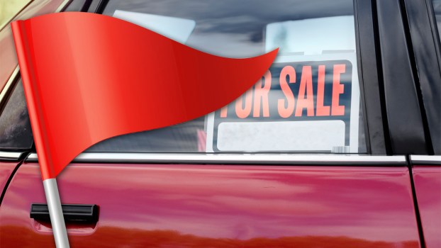 red-flag-used-car
