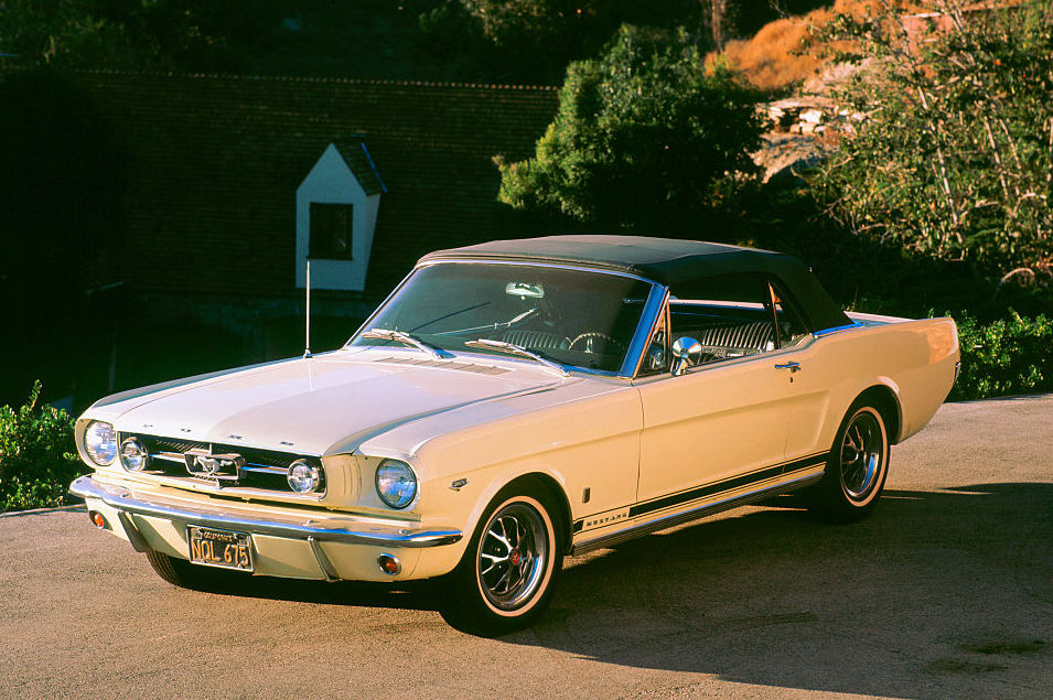 1965 Ford Mustang convertible|Getty