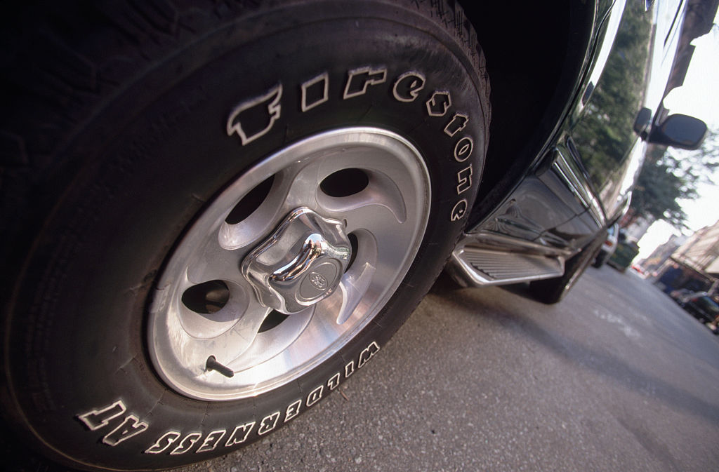 Replacement tires on Jeep