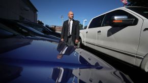 The Auto Industry Gets The Bluest