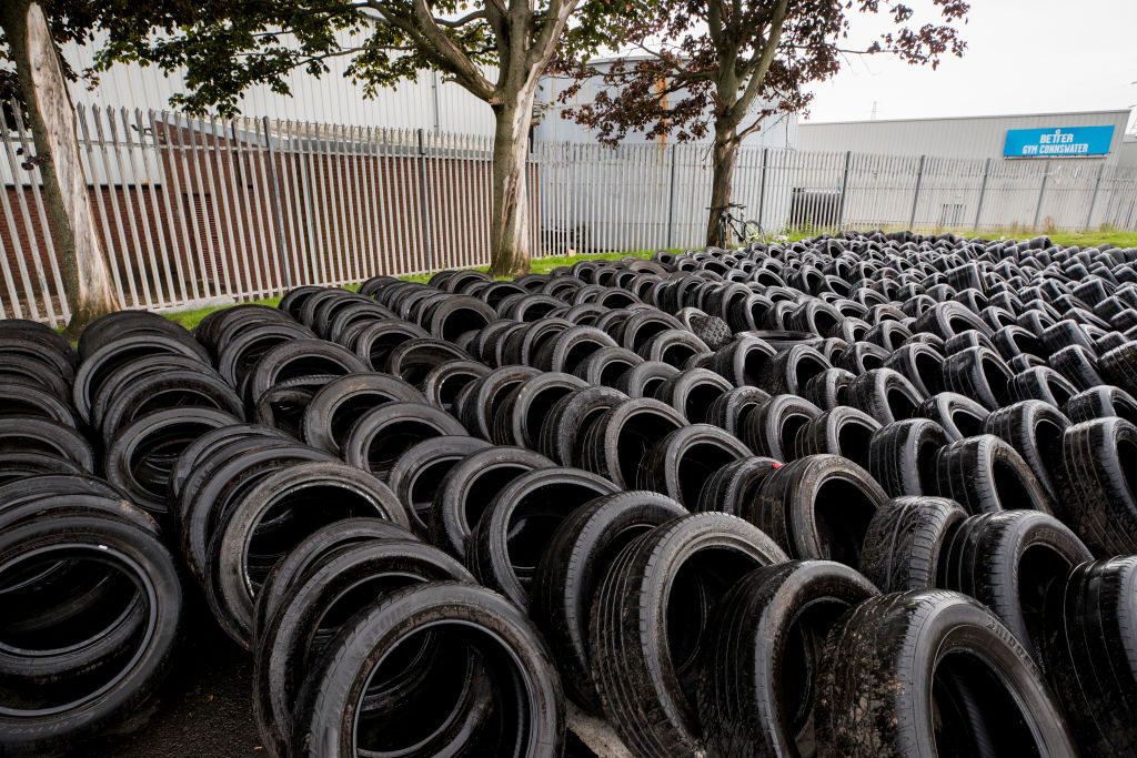 Buying used car tires