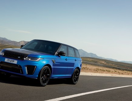 The Range Rover SVR Is a Legitimately Sporty SUV