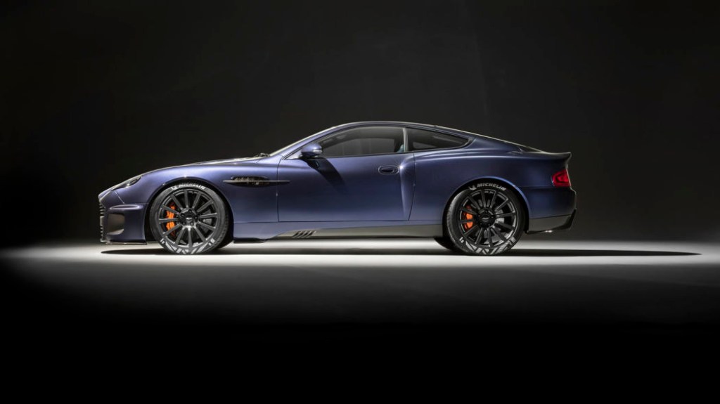 a concept photo of the Aston Martin vanquish