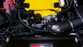 Hertz Special Edition engine and plaque