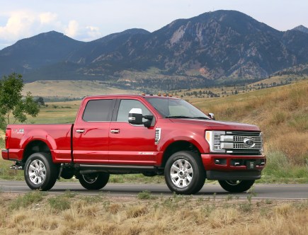 What Features Come Standard on the Ford F-250 Super Duty?