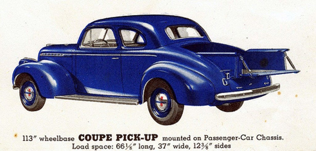 1940 Chevy Utility Car