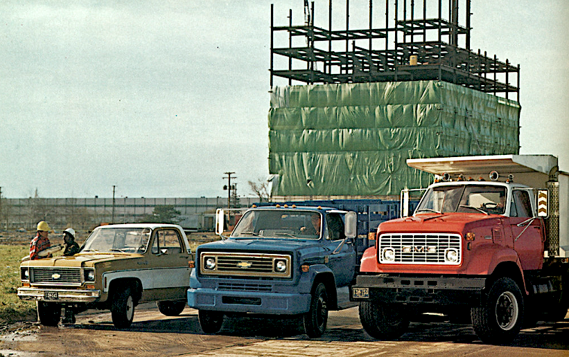 1973 Chevy Truck Lineup | GM