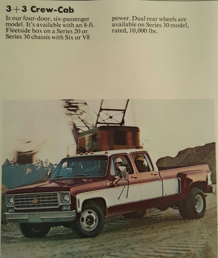 1974 Chevy Crew Cab Dually-GM