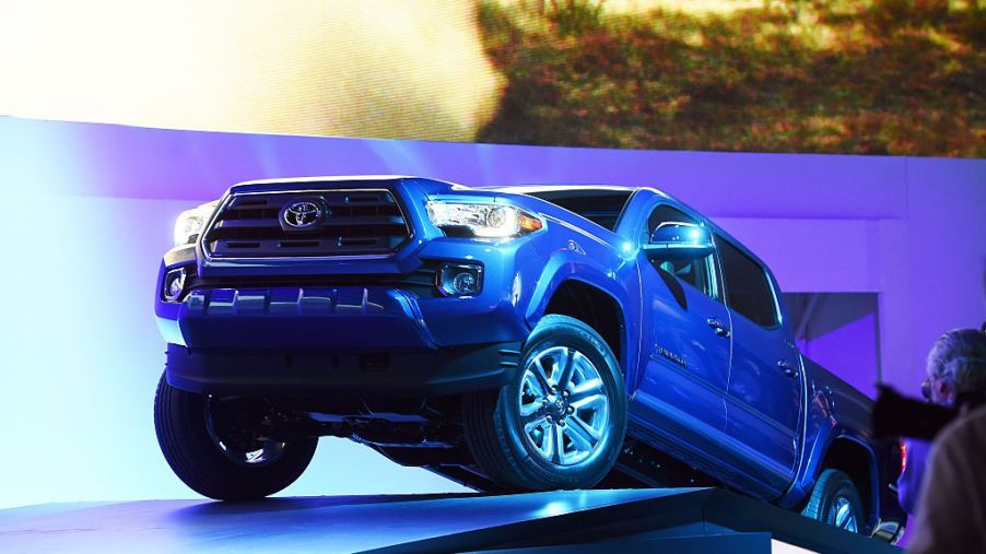 Toyota reveals its new Tacoma truck in 2015