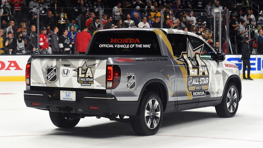 The 2017 Honda Ridgeline that was given to NHL All-Star MVP