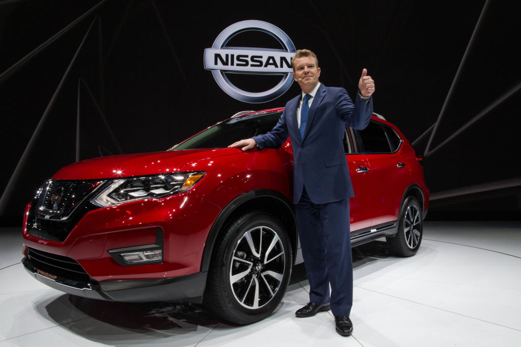 Christian Meunier, chairman of Nissan Canada, speaks about the 2018 Nissan Rogue