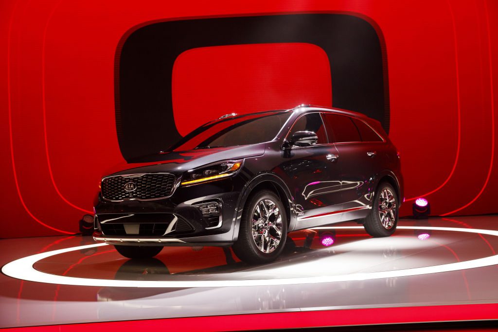 a 2019-es Kia Sorento SUV-t az AutoMobility LA