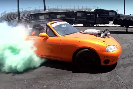 A Hellcat-Powered Mazda Miata Is the Mash-Up You Didn’t Know You Need