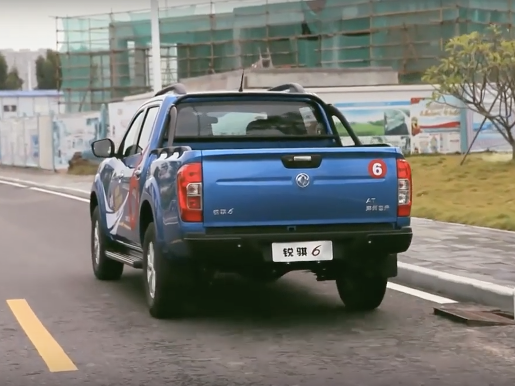 The Dongfeng-Nissan Rich 6 electric truck test drives