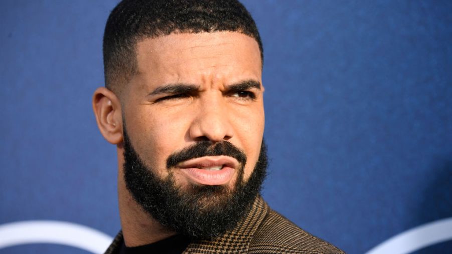 Celebrity/rapper Drake on the red carpet.