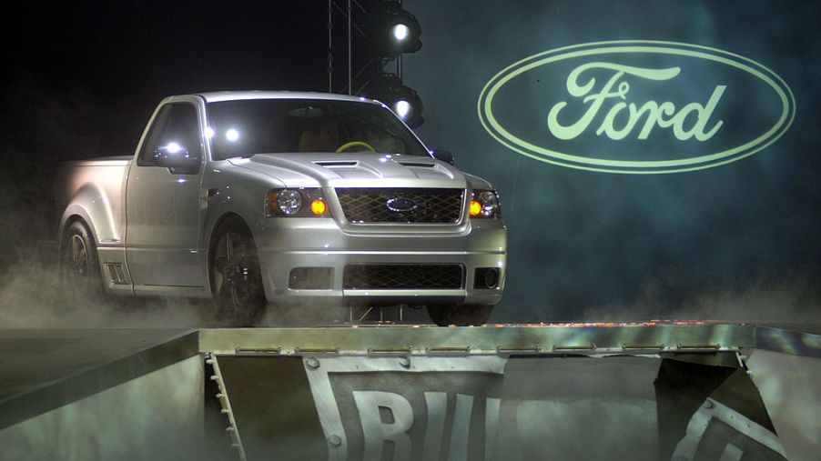 Ford shows off the 2004 F-150 SVT Lightning concept