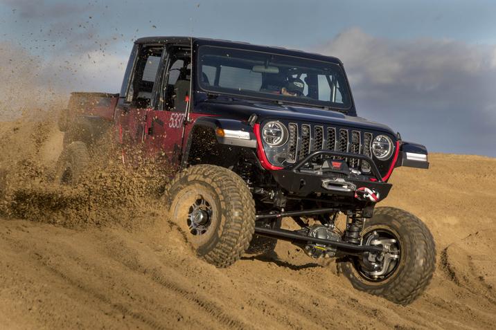 2020 Jeep Gladiator modified for King of the Hammers