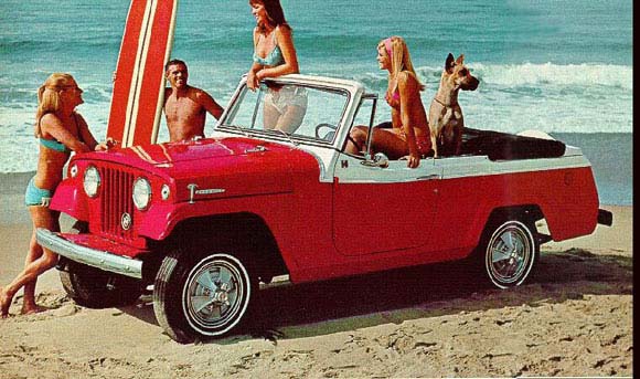 1967 Jeep Commando printed ad