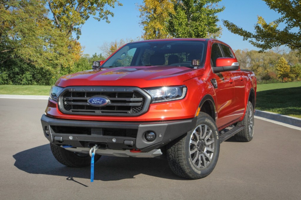 Ford Ranger with ARB Winch-Ready Bumper