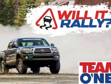 The Toyota Tacoma Is a Surprisingly Awesome Rally Truck