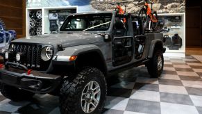 2020 Jeep Gladiator in the Mopar Garage