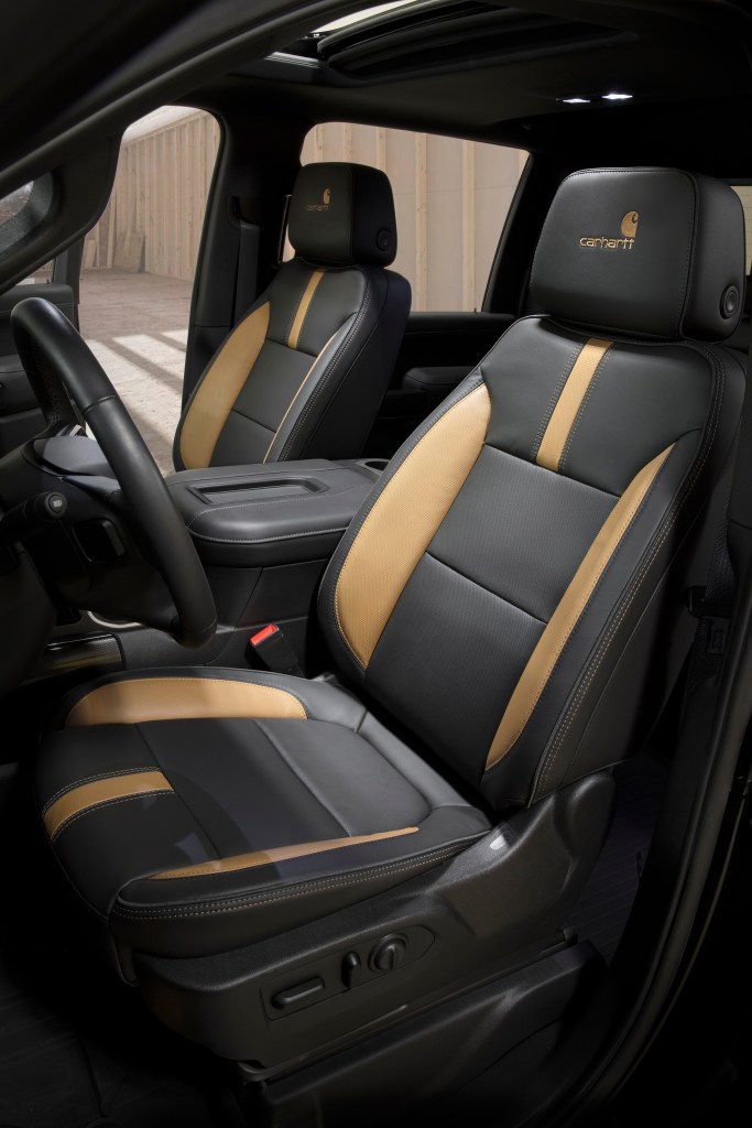 2021 Chevrolet Silverado HD Carhartt Special Edition interior