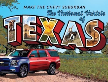 Chevy Petitions Suburban Be “National Vehicle of Texas”